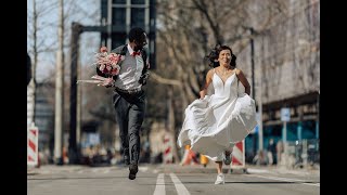 Rotterdam City Elopement Wedding Shoot