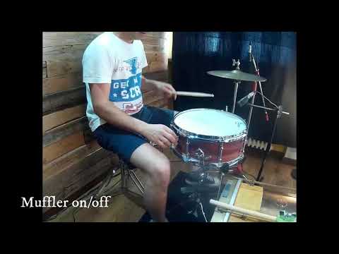 Steeldrum Hybrid model : Padouk - Stainless steel 5,5x14