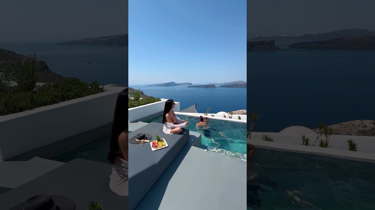 Imagine spending your vacations here! #santorini #santonero