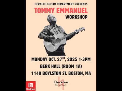 Guest Artist: Tommy Emmanuel
