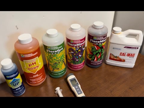 General Hydroponics Flora Trio in COCO