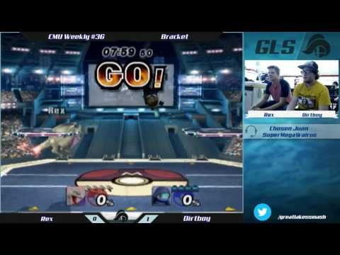 CMU Weekly 36 - Rex (Zelda/Charizard) vs Dirtboy (Squirtle)