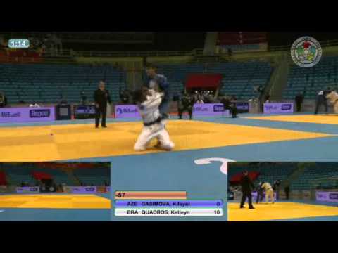 Judo Worldcup Sao Paulo 2011: -73kg Peter Scharinger - ADAMIEC, Tomasz (POL)