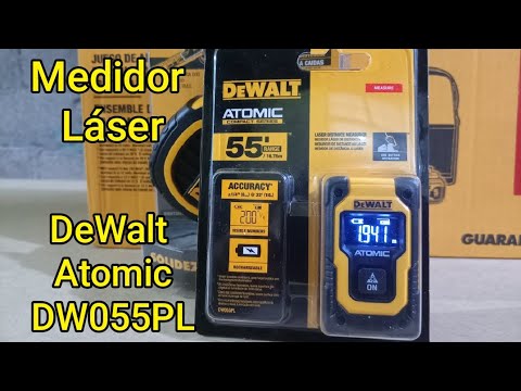 𝐌𝐞𝐝𝐢𝐝𝐨𝐫 𝐝𝐞 𝐝𝐢𝐬𝐭𝐚𝐧𝐜𝐢𝐚 𝐥𝐚𝐬𝐞𝐫 𝐃𝐞𝐖𝐚𝐥𝐭 𝐃𝐖𝟎𝟓𝟓𝐏𝐋 📏🔦 𝟏𝟔 𝐦 𝐝𝐞 𝐚𝐥𝐜𝐚𝐧𝐜𝐞 **𝐮𝐧 𝐩𝐞𝐪𝐮𝐞𝐧̃𝐨 𝐠𝐢𝐠𝐚𝐧𝐭𝐞 ** 👷🏻‍♂️👌🏻