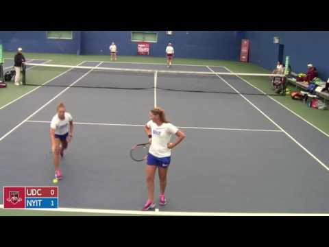 ECC Women's Tennis Championship Semifinal - UDC vs. NYIT