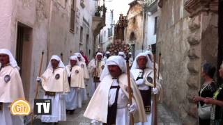 preview picture of video 'La processione della Madonna del Carmine a Grottaglie  2014 HD'
