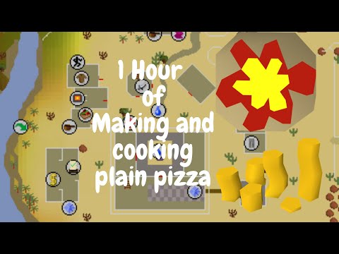 OSRS Free To Play Money Making: 130K/H Making and cooking Pizzas For 1 Hour Oldschool Runescape F2P