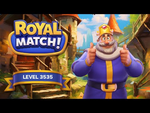 Royal Match - Full Gameplay Walkthrough - LEVEL 3659 #royalmatch #match3 #puzzlegame