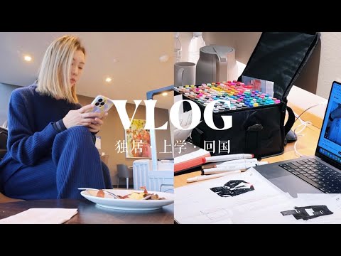 Dezember VLOG | Alleine leben, zur Schule gehen, nach Hause zurückkehren | Pläne können nie mit d...