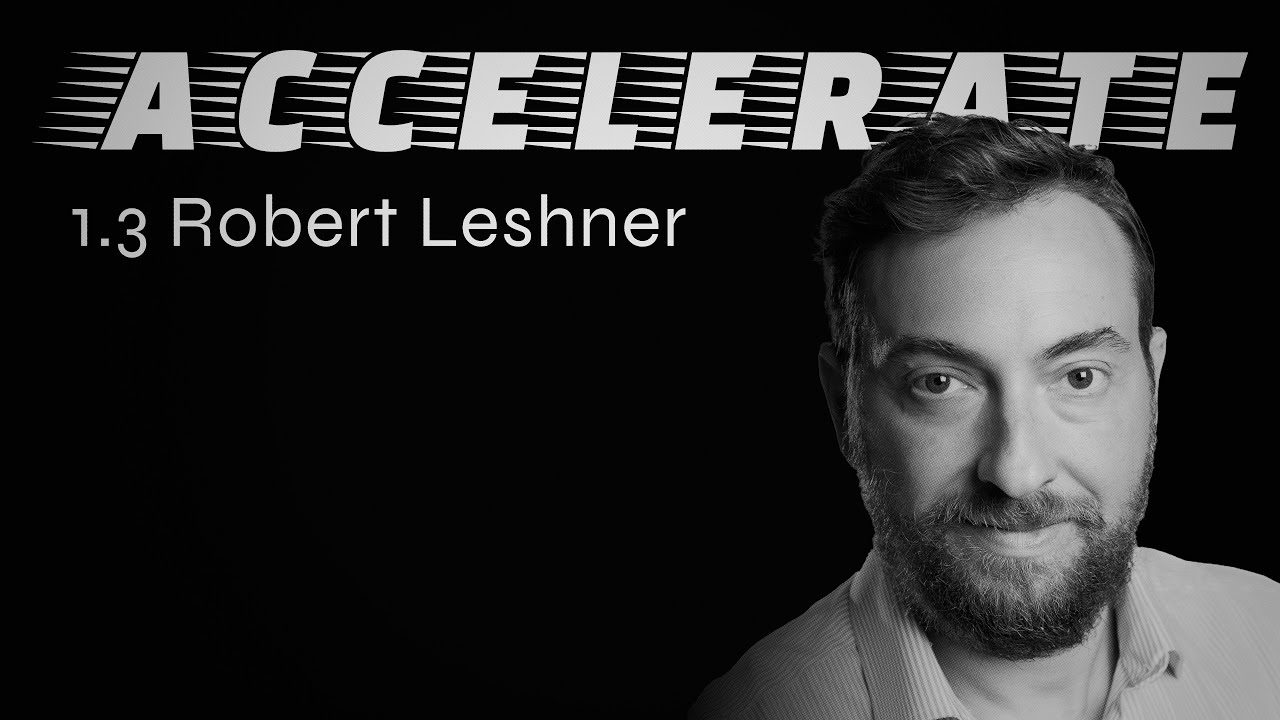 Robert Leshner discussing tokenization on Accelerate podcast