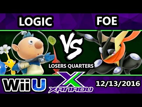 S@X 180 - VGBC | Logic (Diddy Kong, Olimar) Vs. Foe (Greninja) - SSB4 Losers Quarters