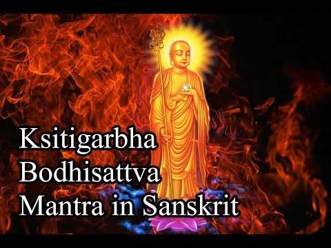 🔥 Jizo Bosatsu | Ksitigarbha Bodhisattva Mantra | Earth Store Bodhisattva | Eliminating Karma 🔥