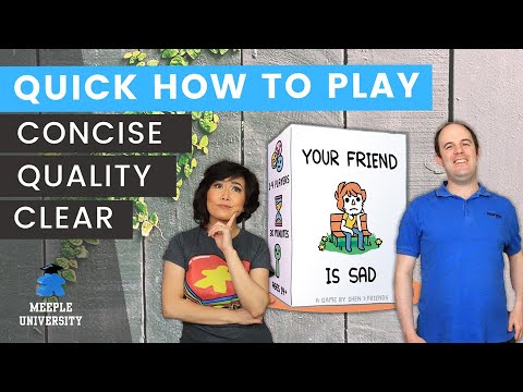 Your Friend Is Sad Card Game - Quick How to Play