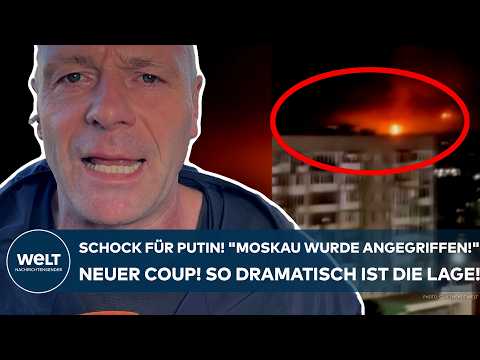 UKRAINE-KRIEG: Schock für Putin! "Moskau wurde angegriffen!" Neuer Coup! So dramatisch ist die Lage!