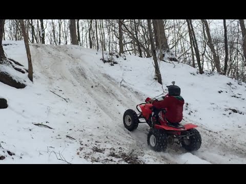 trx450r RAW winter clips