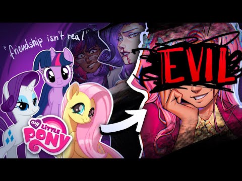 Turning MLP Characters into VILLAINS 【My Little Pony Redesign】