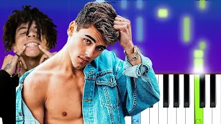 Jack Gilinsky, iann dior - Lose Somebody  (Piano Tutorial)