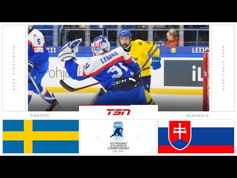 Sweden vs Slovakia FULL HIGHLIGHTS | 2024 U18 Men's Worlds