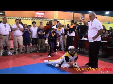 Ashley Dahlquist vs Kari Falaas at the US Open 2011