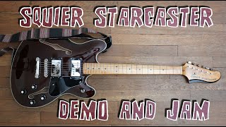 Video thumbnail for Squier Classic Vibe Starcaster Guitar Demo & Review by Matt The Guitar Guy