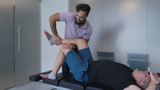 KNEE REHAB For PRO TENNIS PLAYER / COACH With FULL KNEE REPLACEMENT