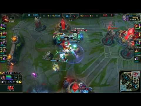 Highlights G2 vs UOL Game 2, Semifinal EU LCS Summer Playoffs 2016
