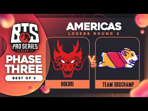 Hokori vs DogChamp Game 1 - BTS Pro Series 11 AM: Round 2 w/ Kmart & ET