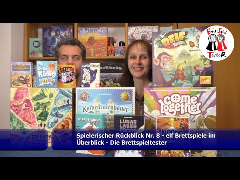 Spielerischer Rückblick Nr. 8 - elf Brettspiele im Kurzüberblick - Brettspiel - Die Brettspieltester