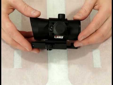 NCStar DLB140R Red Dot Sight with Laser Beam included Review by HustlePaintball.com
