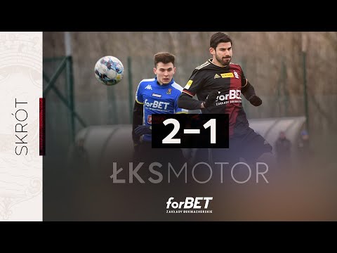 Sparing: ŁKS Łódź - Motor Lublin 2:1 | SKRÓT MECZU