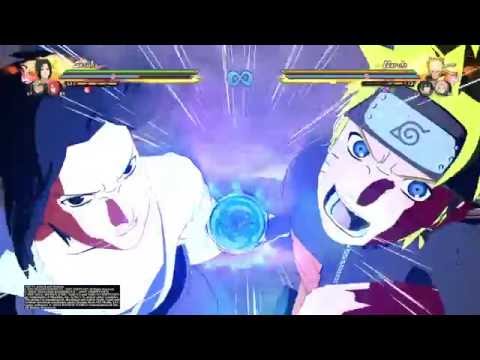 Sasuke (Kirin) 99% Combo (UNBLOCKABLE) - Naruto Storm 4