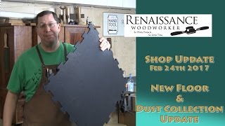 Shop Update 2/24/17 New Shop Floor