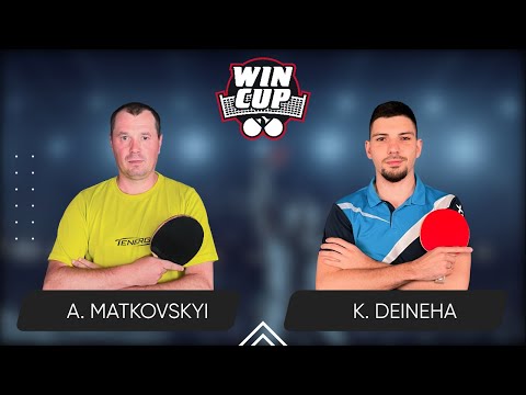 18:15 Andrii Matkovskyi - Kyrylo Deineha West 4 WIN CUP 20.07.2024 | TableTennis WINCUP