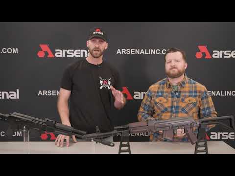 Arsenal SAM7SF-84E 7.62x39mm Plum Semi-Automatic Rifle with Enhanced FCG Plum 10rd
