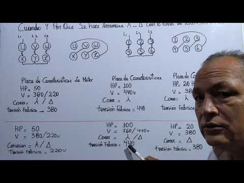 How and why to make a Star Delta Start with 6 points in 220, 380 and 440 volts.