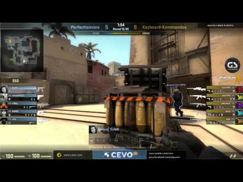 CEVO-Main CS:GO Season 4 Playoffs: Perfectionvore vs. Keyboard Kommandos - Grand Finals on de_mirage