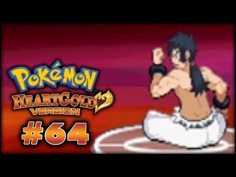 Pokémon HeartGold Walkthrough Part 64 - The Fighting Type Trainer, Bruno!