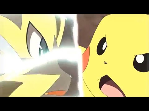 Ash Pikachu VS Dia's Zeraora  | Pokémon Battle | MRB Movieclips