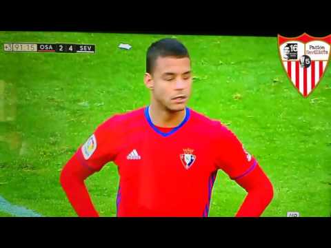 Gol de Sarabia Osasuna 2-4 Sevilla LaLiga