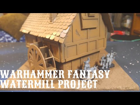 Warhammer Fantasy Watermill WIP