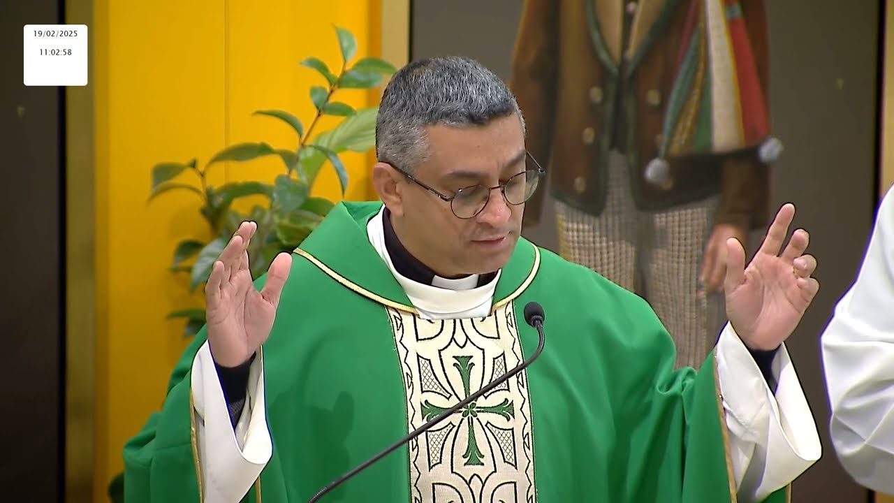 Missa desde a Basílica da Nossa Senhora do Rosário de Fátima  19.02.2025