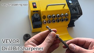VEVOR Drill Bit Sharpener Tool Review - Easy Drill Bit Sharpening