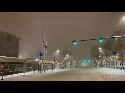 12-24-2020 Erie, PA Christmas Eve MAJOR Snowstorm!