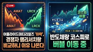 [미국개장]어플라이드머티리얼즈 '하락', 경쟁자 램리서치랑 비교하니 이유 나온다｜반도체랑 코스피로 버블 이동 중｜타겟, 알파벳 등  📢미국증시 브리핑 (260814)