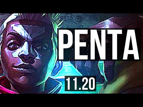 EKKO vs SETT (JUNGLE) | Penta, 1100+ games, 18/4/9, Godlike, 800K mastery | EUW Master | v11.20