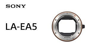 Video 0 of Product Sony LA-EA5 A-Mount to E-mount Lens Adapter