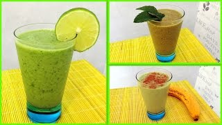 Green Smoothies - 3 façons