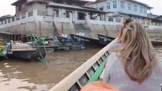 preview picture of video 'Leaving Nyaung Shwe for Inle Lake in Myanmar (Video 1 of 24)'