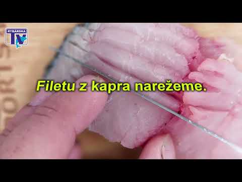 Tip od rybára : Ako pripraviť z kapra rezne bez kostí