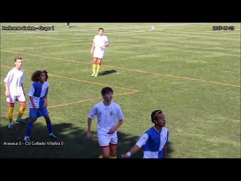 2017-09-23 - ARAVACA C.F."B" 0 - 0 UNION COLLADO VILLALBA "A"